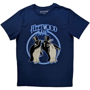 Fleetwood Mac - Penguins Uni Denim    S in the group MERCHANDISE / T-shirt / Pop-Rock at Bengans Skivbutik AB (5541633r)
