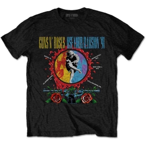 Guns N Roses - Uyi Circle Splat Uni Bl  2Xl in the group MERCHANDISE / T-shirt / Hårdrock at Bengans Skivbutik AB (5542070)