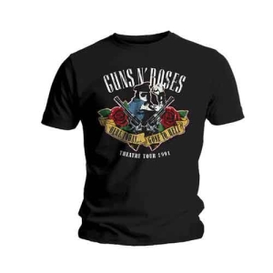 Guns N Roses - Here Today And Gone To Hell Uni Bl    S in the group MERCHANDISE / T-shirt / Hårdrock at Bengans Skivbutik AB (5542225r)