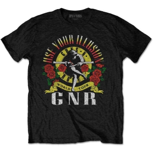 Guns N Roses - Uyi World Tour Uni Bl    S in the group MERCHANDISE / T-shirt / Hårdrock at Bengans Skivbutik AB (5542232r)