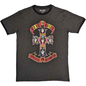 Guns N Roses - Appetite For Destruction Ringer Uni Char in the group MERCHANDISE / T-shirt / Hårdrock at Bengans Skivbutik AB (5542248r)