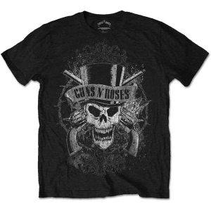 Guns N Roses - Faded Skull Uni Bl    S in the group MERCHANDISE / T-shirt / Hårdrock at Bengans Skivbutik AB (5542256r)