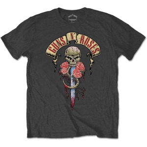 Guns N Roses - Dripping Dagger Uni Char    S in the group MERCHANDISE / T-shirt / Hårdrock at Bengans Skivbutik AB (5542265r)