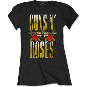 Guns N Roses - Big Guns Lady Bl    S in the group MERCHANDISE / T-shirt / Hårdrock at Bengans Skivbutik AB (5542266r)