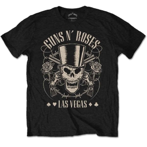 Guns N Roses - Top Hat Skull & Pistols Lv Uni Bl    S in the group MERCHANDISE / T-shirt / Hårdrock at Bengans Skivbutik AB (5542270r)