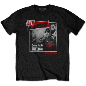 Guns N Roses - One In A Million Uni Bl    S in the group MERCHANDISE / T-shirt / Hårdrock at Bengans Skivbutik AB (5542294r)