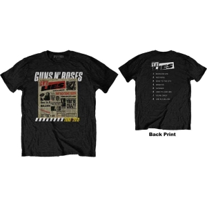 Guns N Roses - Lies Track List Uni Bl    S in the group MERCHANDISE / T-shirt / Hårdrock at Bengans Skivbutik AB (5542296r)
