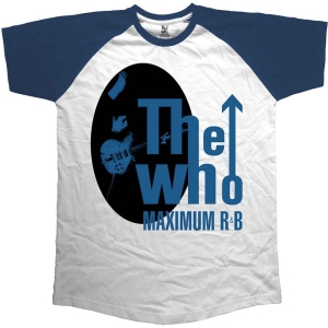 The Who - Maximum R&B Uni Navy/Wht S/S Raglan:2Xl in the group MERCHANDISE / T-shirt / Pop-Rock at Bengans Skivbutik AB (5542369)