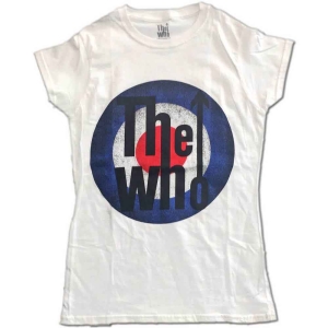 The Who - Vtge Target Lady Wht    M in the group MERCHANDISE / T-shirt / Pop-Rock at Bengans Skivbutik AB (5542488)