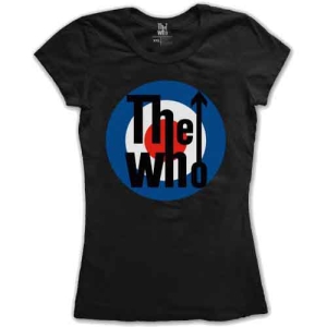 The Who - Target Classic Lady Bl    S in the group MERCHANDISE / T-shirt / Pop-Rock at Bengans Skivbutik AB (5542583r)