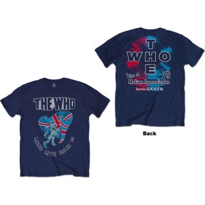 The Who - Long Live Rock '79 Uni Navy    S in the group MERCHANDISE / T-shirt / Pop-Rock at Bengans Skivbutik AB (5542611r)