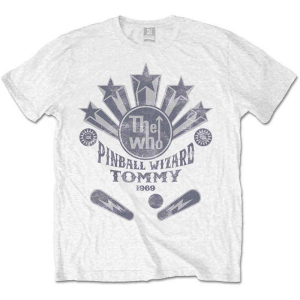 The Who - Packaged Pinball Wizard Flippers Uni Wht in the group MERCHANDISE / T-shirt / Pop-Rock at Bengans Skivbutik AB (5542617r)