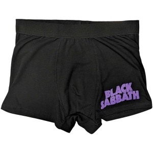 Black Sabbath - Wavy Logo Uni Bl Boxers:  in the group MERCHANDISE / Merch / Hårdrock at Bengans Skivbutik AB (5542947r)