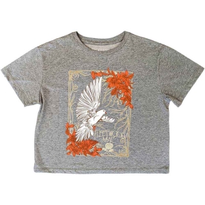 Fleetwood Mac - Dove Lady Grey Crop Top:  in the group MERCHANDISE / T-shirt / Pop-Rock at Bengans Skivbutik AB (5543156r)