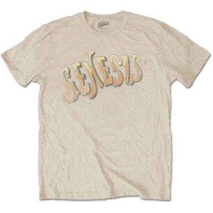 Genesis - Vintage Logo - Golden Uni Sand  2Xl in the group MERCHANDISE / T-shirt / Pop-Rock at Bengans Skivbutik AB (5543340)