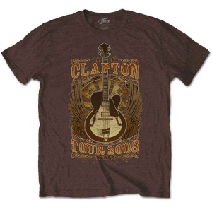 Eric Clapton - Tour 2008 Uni Brown in the group MERCHANDISE / T-shirt / Pop-Rock at Bengans Skivbutik AB (5543560)