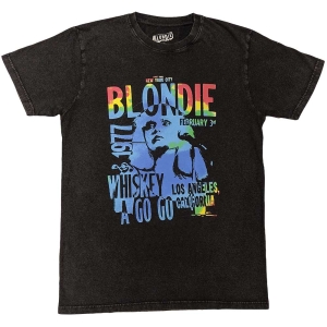 Blondie - Whiskey A Go Go Uni Bl  in the group MERCHANDISE / T-shirt / Pop-Rock at Bengans Skivbutik AB (5543870r)