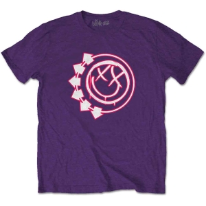 Blink-182 - Six Arrow Smile Uni Purp  in the group MERCHANDISE / T-shirt / Pop-Rock at Bengans Skivbutik AB (5543877r)