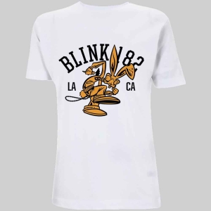 Blink-182 - College Mascot Uni Wht  in the group MERCHANDISE / T-shirt / Pop-Rock at Bengans Skivbutik AB (5543884r)