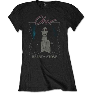 Cher - Heart Of Stone Lady Bl  in the group MERCHANDISE / T-shirt / Pop-Rock at Bengans Skivbutik AB (5543893r)