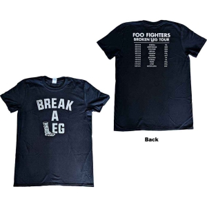 Foo Fighters - Break A Leg Uni Bl  in the group MERCHANDISE / T-shirt / Pop-Rock at Bengans Skivbutik AB (5543957r)