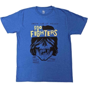 Foo Fighters - Roxy Flyer Uni Blue  in the group MERCHANDISE / T-shirt / Pop-Rock at Bengans Skivbutik AB (5543961r)