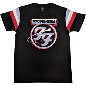 Foo Fighters - Comet Tricolor Ringer Uni Bl  in the group MERCHANDISE / T-shirt / Pop-Rock at Bengans Skivbutik AB (5543963r)