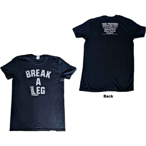 Foo Fighters - Break A Leg Milton Keynes Uni Bl  in the group MERCHANDISE / T-shirt / Pop-Rock at Bengans Skivbutik AB (5543975r)