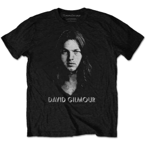 David Gilmour - Halftone Face Uni Bl  in the group MERCHANDISE / T-shirt / Pop-Rock at Bengans Skivbutik AB (5544002r)