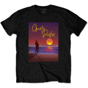 Charlie Parker - Purple Sunset Uni Bl  in the group MERCHANDISE / T-shirt / Jazz at Bengans Skivbutik AB (5544010r)