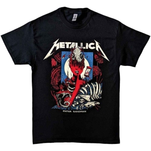 Metallica - Enter Sandman Poster Uni Bl in the group MERCHANDISE / T-shirt / Hårdrock at Bengans Skivbutik AB (5544363)