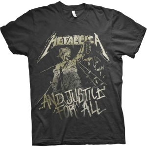 Metallica - Justice Vintage Uni Bl in the group MERCHANDISE / T-shirt / Hårdrock at Bengans Skivbutik AB (5544758)