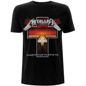 Metallica - Master Of Puppets Cross Uni Bl in the group MERCHANDISE / T-shirt / Hårdrock at Bengans Skivbutik AB (5544781)