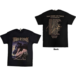 Cradle Of Filth - Dark Horses Uni Bl  in the group MERCHANDISE / T-shirt / Hårdrock at Bengans Skivbutik AB (5544803r)