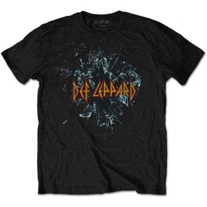 Def Leppard - Shatter Uni Bl  in the group MERCHANDISE / T-shirt / Hårdrock at Bengans Skivbutik AB (5544809r)