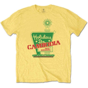 Dead Kennedys - Holiday In Cambodia Uni Yell  in the group MERCHANDISE / T-shirt / Punk at Bengans Skivbutik AB (5544832r)