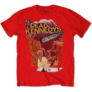 Dead Kennedys - Kill The Poor Uni Red  in the group MERCHANDISE / T-shirt / Punk at Bengans Skivbutik AB (5544834r)