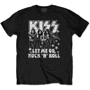 Kiss - Let Me Go Uni Bl  in the group MERCHANDISE / T-shirt / Hårdrock at Bengans Skivbutik AB (5544877r)