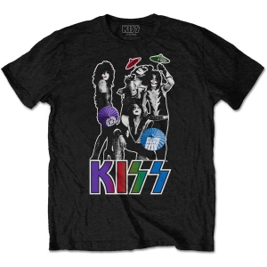 Kiss - Umbrellas Uni Bl  in the group MERCHANDISE / T-shirt / Hårdrock at Bengans Skivbutik AB (5544879r)