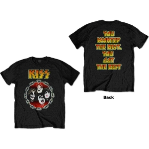 Kiss - You Wanted The Best Uni Bl  in the group MERCHANDISE / T-shirt / Hårdrock at Bengans Skivbutik AB (5544884r)