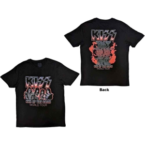 Kiss - End Of The Road Tour Red Uni Bl  in the group MERCHANDISE / T-shirt / Hårdrock at Bengans Skivbutik AB (5544896r)