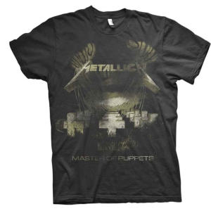 Metallica - Master Of Puppets Distressed Bl T-Shirt in the group MERCHANDISE / T-shirt / Nyheter / Hårdrock at Bengans Skivbutik AB (5544903r)