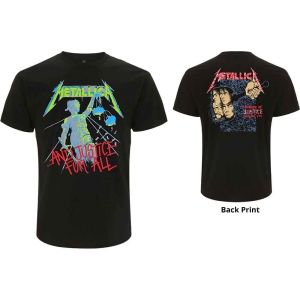 Metallica - And Justice For All (Original) Uni Bl  in the group MERCHANDISE / T-shirt / Hårdrock at Bengans Skivbutik AB (5544906r)
