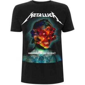 Metallica - Hardwired Album Cover Uni Bl  in the group MERCHANDISE / T-shirt / Hårdrock at Bengans Skivbutik AB (5544910r)