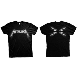 Metallica - Spiked Uni Bl  in the group MERCHANDISE / T-shirt / Hårdrock at Bengans Skivbutik AB (5544913r)