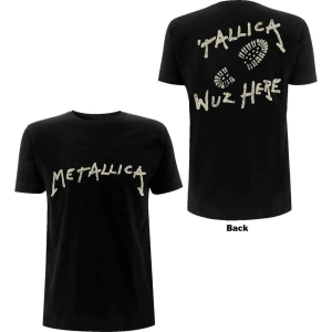 Metallica - Wuz Here Uni Bl  in the group MERCHANDISE / T-shirt / Hårdrock at Bengans Skivbutik AB (5544932r)