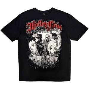 Motley Crue - Greatest Hits Bandshot Uni Bl  in the group MERCHANDISE / T-shirt / Hårdrock at Bengans Skivbutik AB (5544952r)
