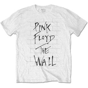 Pink Floyd - The Wall Wall & Logo Uni Wht in the group MERCHANDISE / T-shirt / Pop-Rock at Bengans Skivbutik AB (5545076)