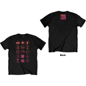 Pink Floyd - Symbols Uni Bl  in the group MERCHANDISE / T-shirt / Pop-Rock at Bengans Skivbutik AB (5545604r)