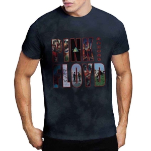 Pink Floyd - Echoes Album Montage Uni Bl Dip-Dye  in the group MERCHANDISE / T-shirt / Pop-Rock at Bengans Skivbutik AB (5545608r)